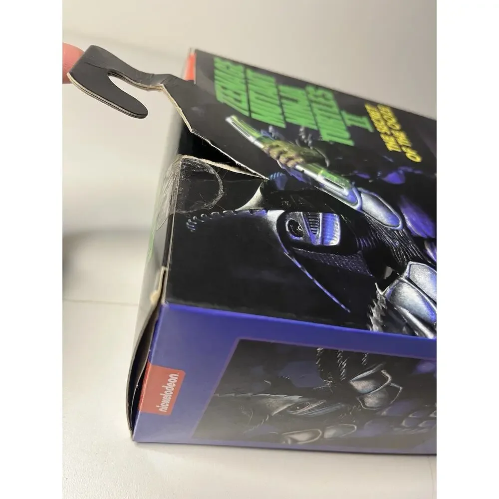 NECA Teenage Mutant Ninja Turtles II Secret of the Ooze SUPER SHREDDER NIB Open